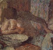 Edgar Degas Lady in the bathroom oil